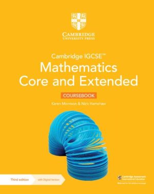 Cambridge IGCSE Mathematics Core and Extended 3rd Edition