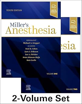 Millers Anesthesia 10th Edition