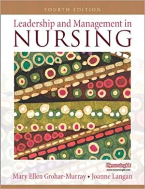 Leadership and Management in Nursing