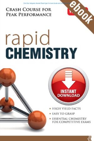 MTG Rapid Chemistry for IIT JEE NEET KVPY competitive Engineering Entrance Exams NSEC NTSE
